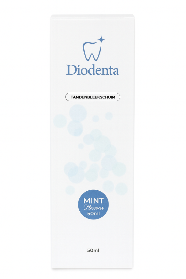 DIODENTA Tandenbleekschuim – Mint | 50ml   10x
